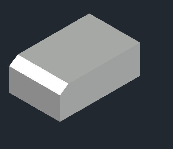 CAD三维图怎么倒角边