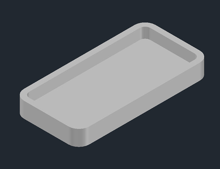 CAD三维怎么抽壳的方法