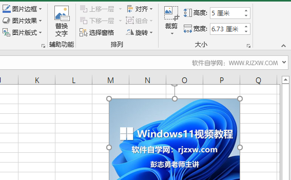 excel2019里面的图片怎么调大小