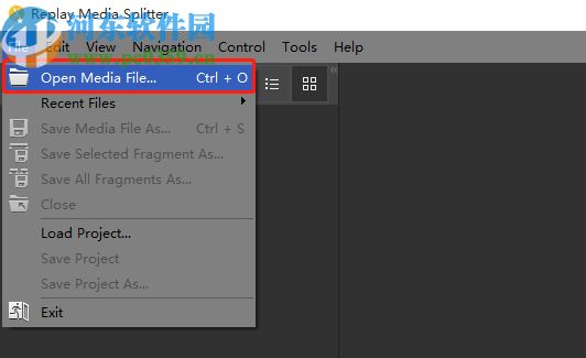 Replay Media Splitter剪切视频的操作方法