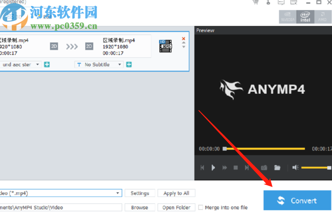 AnyMP4 4K Converter转换高清MP4视频的方法