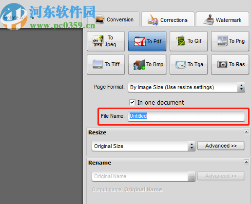Soft4Boost Image Converter将图片转换成PDF格式的方法