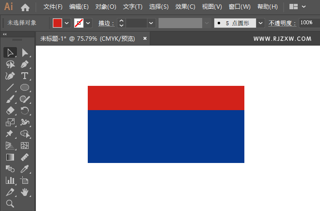 ai怎么画老挝国旗