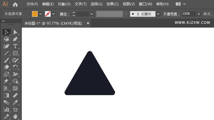 ai怎么画向左急转弯交通图标