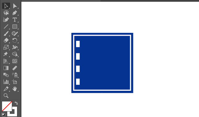 ai怎么画直行车道的交通指示牌