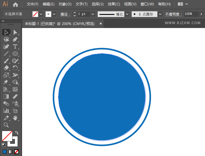 ai怎么画直行交通图标