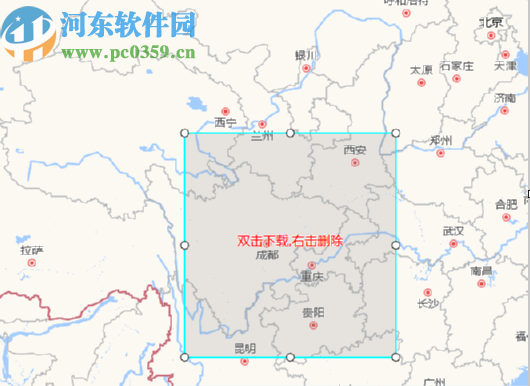 水经注万能地图下载器下载地图的操作方法