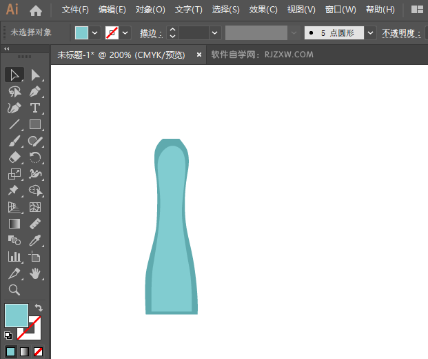 ai怎么画电动牙刷图标