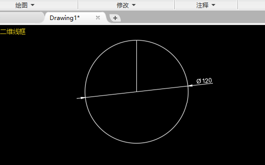 CAD怎么画五连花圆形的方法