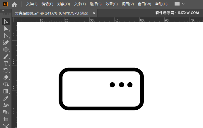 AI怎么画打印机小图标