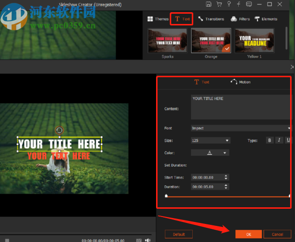 Aiseesoft Slideshow Creator制作幻灯片的方法