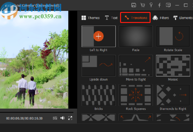 Aiseesoft Slideshow Creator制作幻灯片的方法