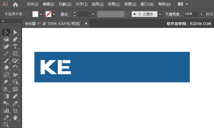 ai怎么画科键LOGO
