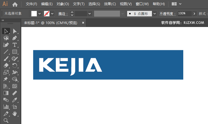 ai怎么画科键LOGO
