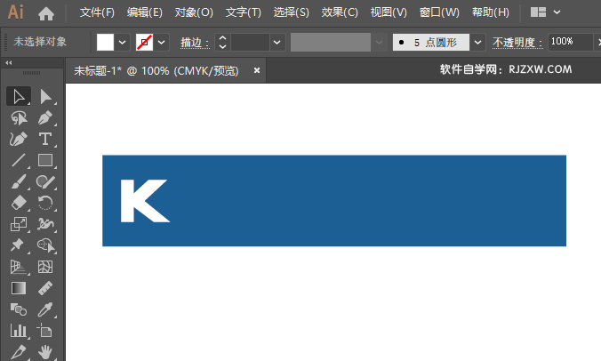 ai怎么画科键LOGO