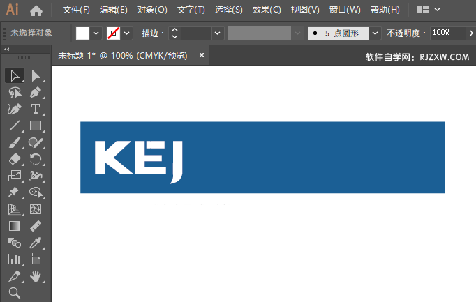 ai怎么画科键LOGO