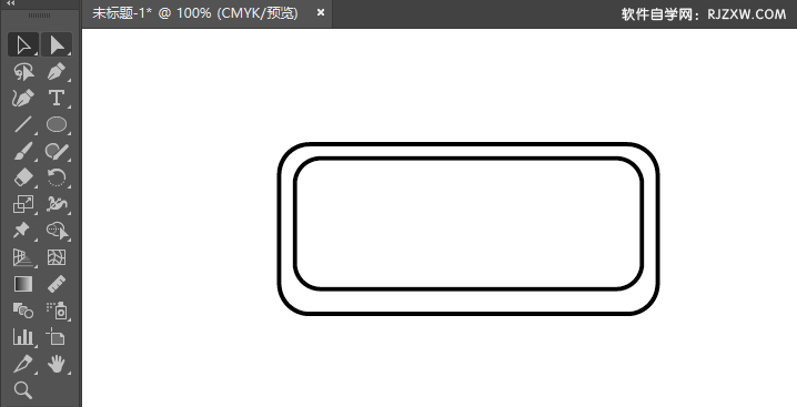 ai怎么绘制显示器图标