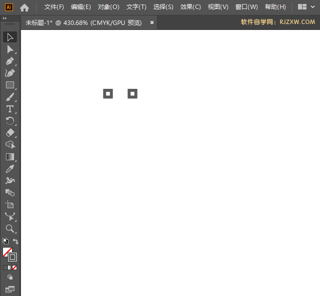 ai怎么绘制U盘图标