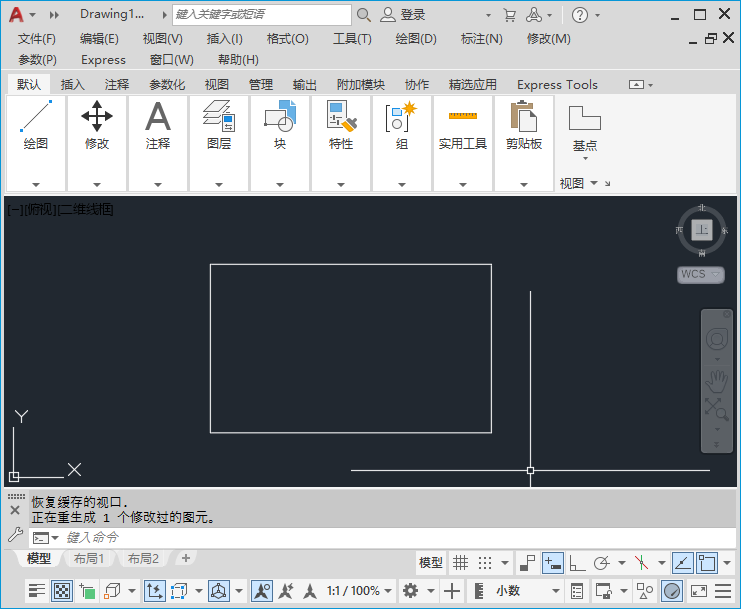 cad布局中实线显示为虚线