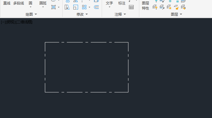 cad怎么弄成虚线