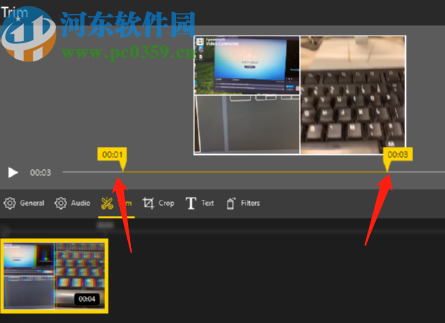 Icecream Video Editor剪切视频的方法