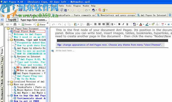 AML Pages设置文件只读属性的方法