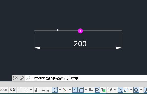 cad直线分段怎么分