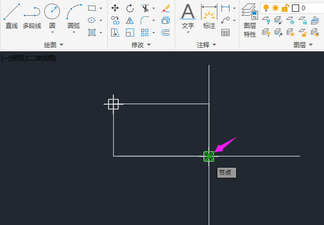 cad如何在指定位置画矩形