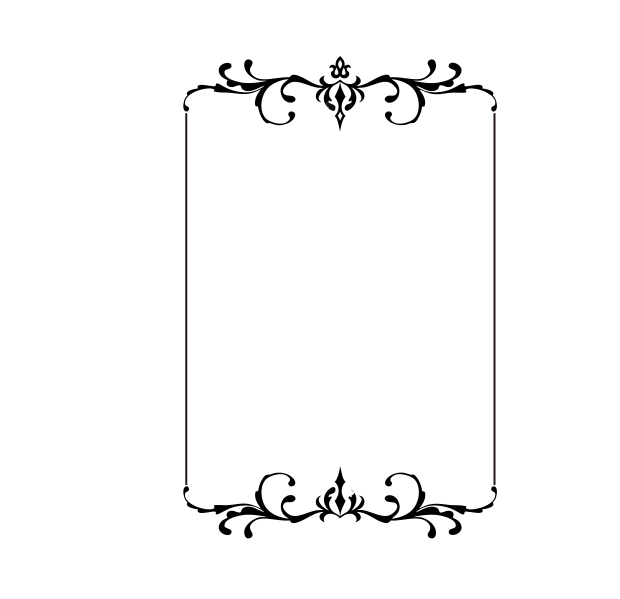 cdr怎么制作花纹边框