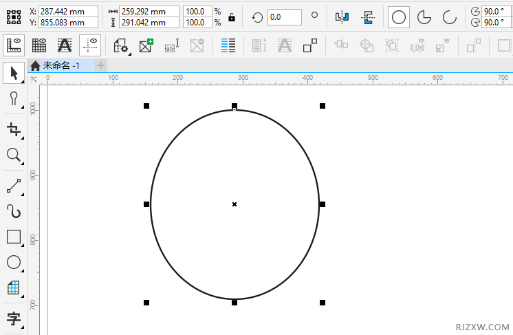 coreldraw画波浪线的圆