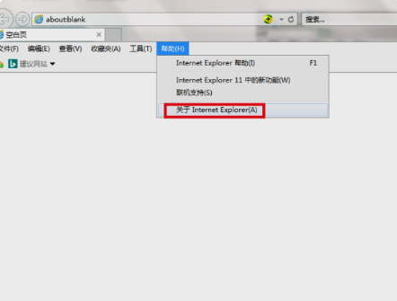 IE浏览器怎么查看版本
