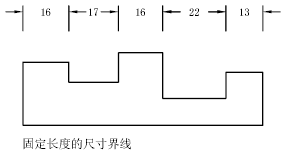 CAD2020控制尺寸界线的方法