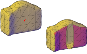 CAD2020关于删除面和闭合网格对象中的间隙