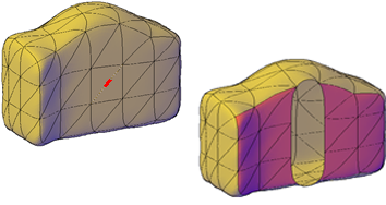 CAD2020关于删除面和闭合网格对象中的间隙