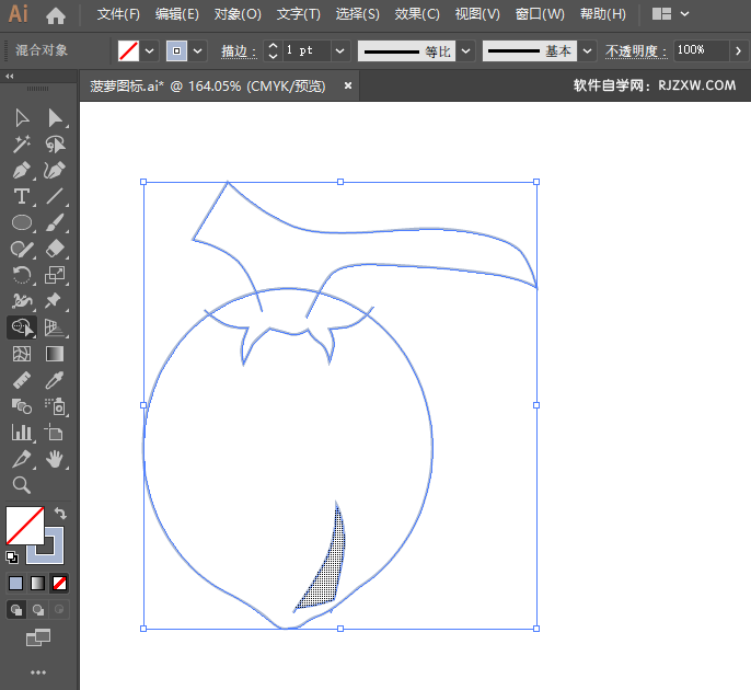 ai怎么画椰子图标