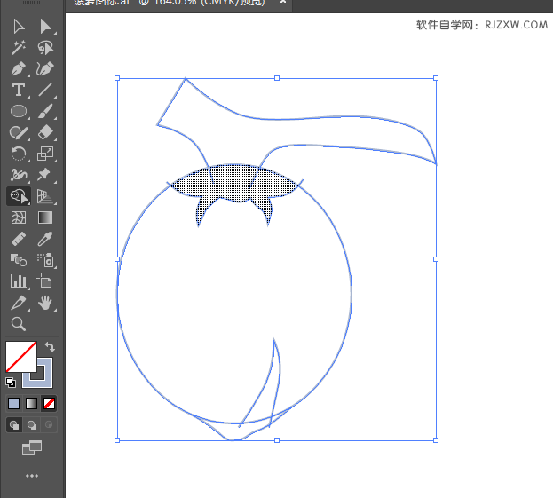 ai怎么画椰子图标