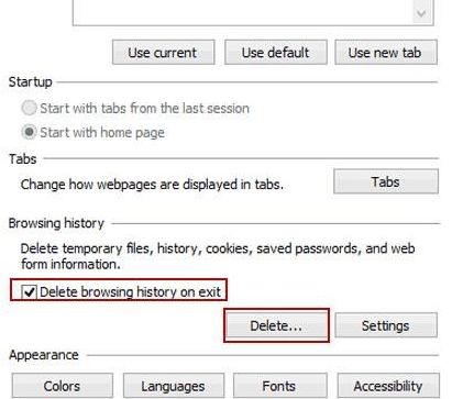 IE浏览器怎么清除Cookie和浏览记录