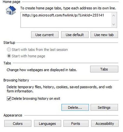 IE浏览器怎么清除Cookie和浏览记录