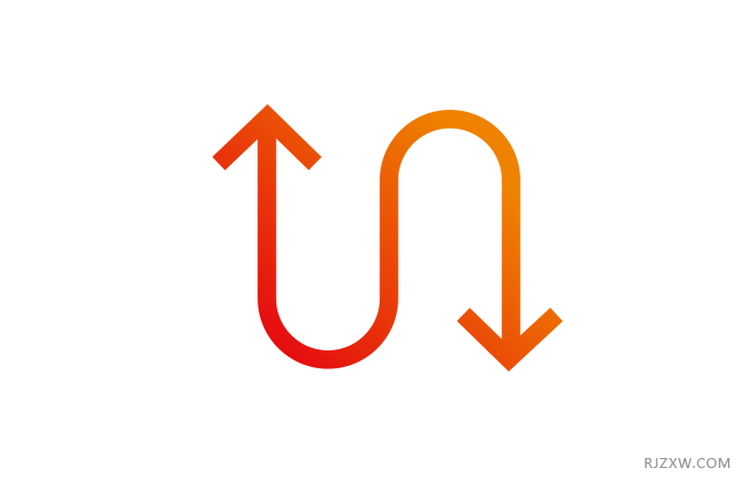 CorelDRAW2020怎么设计一个S形黄色渐变箭头