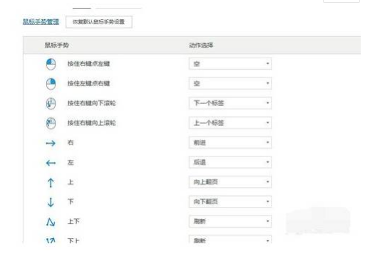 傲游浏览器手势快捷键图文设置教程
