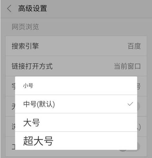 手机猎豹浏览器快速调节猎豹浏览器字体图文教程