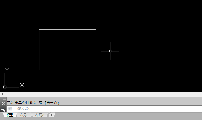 cad中打断命令怎么用