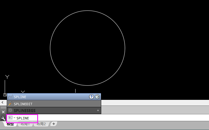 cad中spline是什么命令怎么使用
