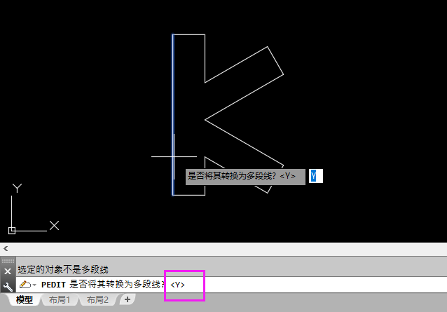 cad怎么生成多段线
