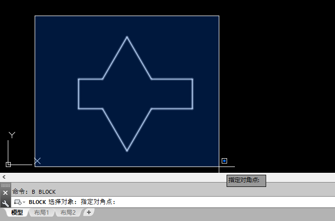 cad中b是什么快捷键怎么用