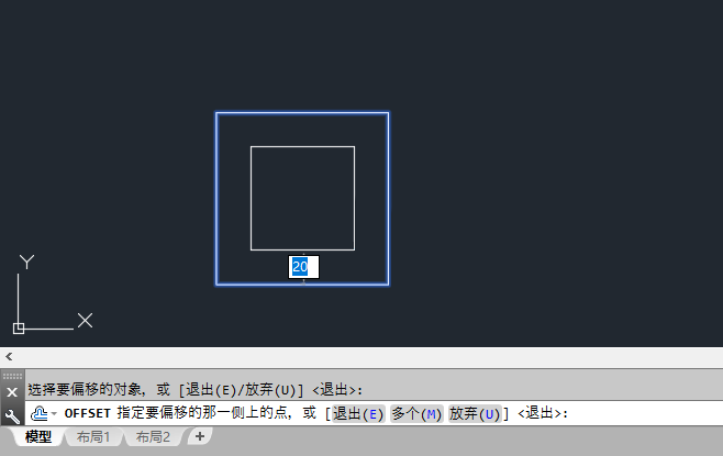 cad矩形套矩形怎么画