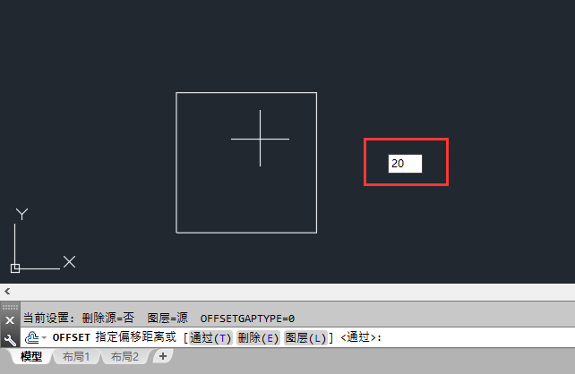 cad矩形套矩形怎么画