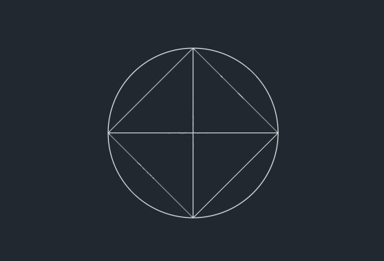 CAD中如何找交点