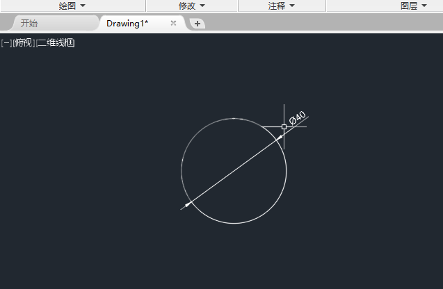 cad圆怎么标注尺寸