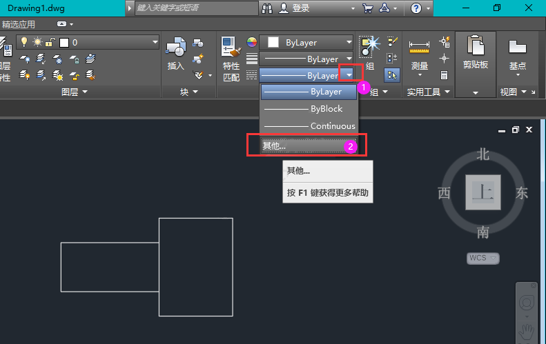 cad辅助线虚线怎么设置